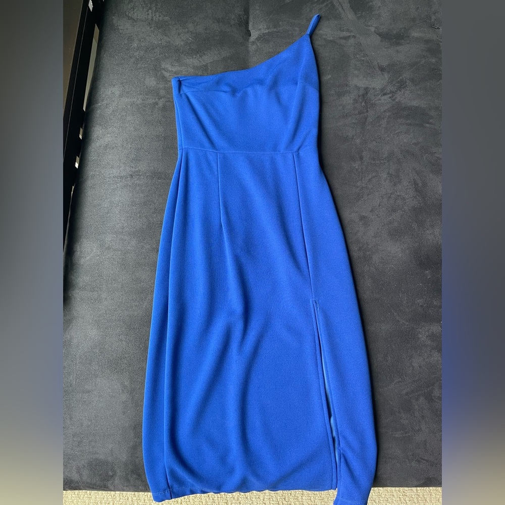 Blue asymmetrical dress💙